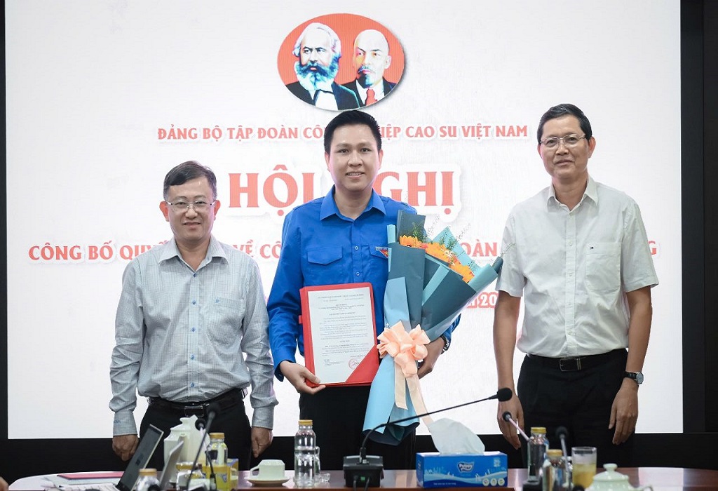 Anh Nguyễn Minh Thông giữ chức Bí thư Đoàn Thanh niên VRG